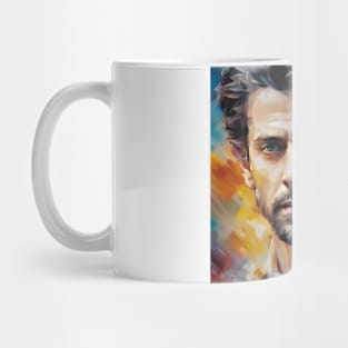 portrait of Hrithik Roshan Mug